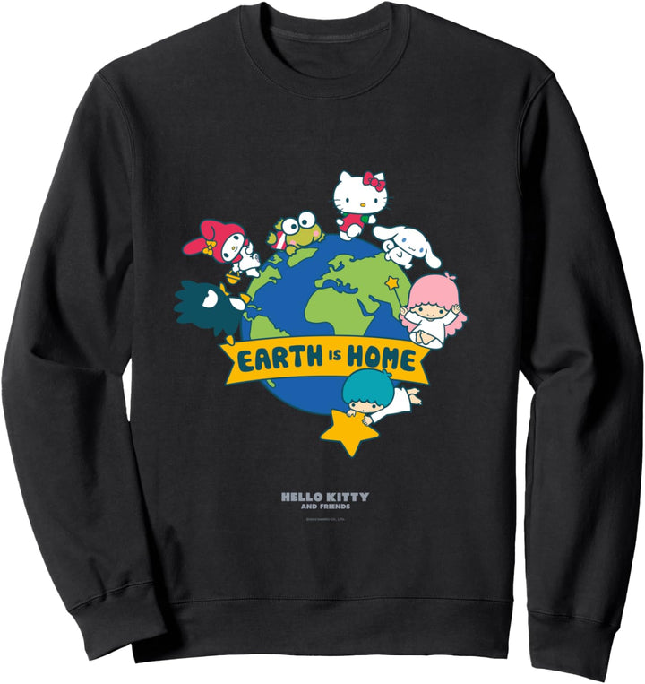 Earth is Home - Hello Kitty and Friends Sweatshirt