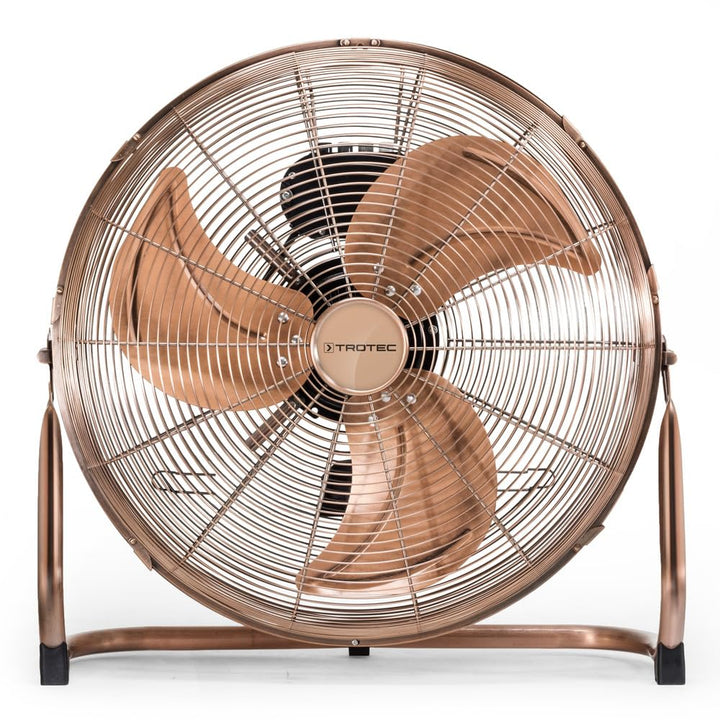 TROTEC Bodenventilator TVM 17 – 100 Watt, Neigungswinkel 110°, 3 Stufen, Ø 45 cm, kippfester Stand,