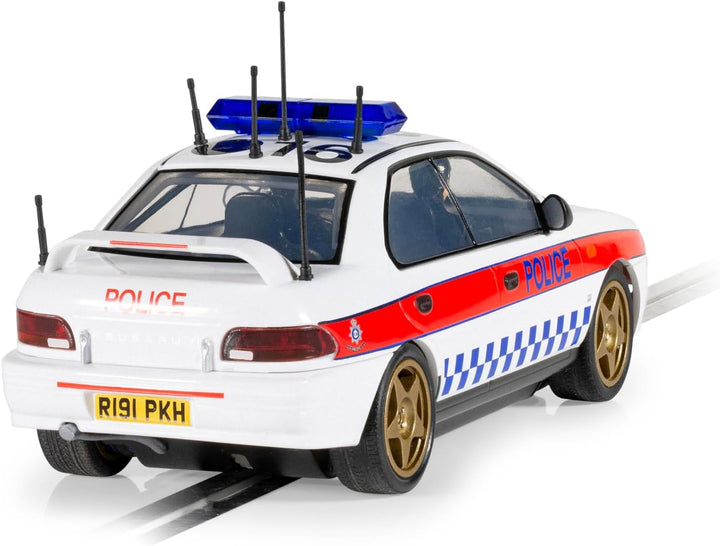 Scalextric C4429 Subaru Impreza WRX – Police Edition Autos – Strasse und Rallye, Subaru Impreza WRX