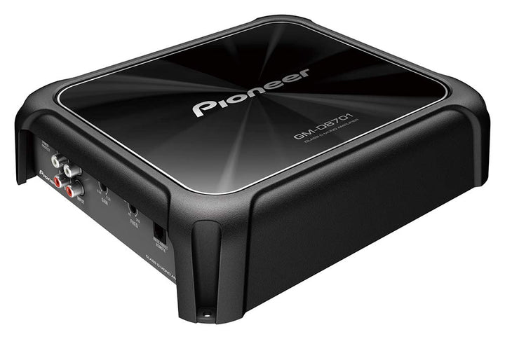 Pioneer GM-D8701 Class-D-Mono-Verstärker mit fernbedienbarem Bass Boost (1.600 W), Sensor für Lautsp