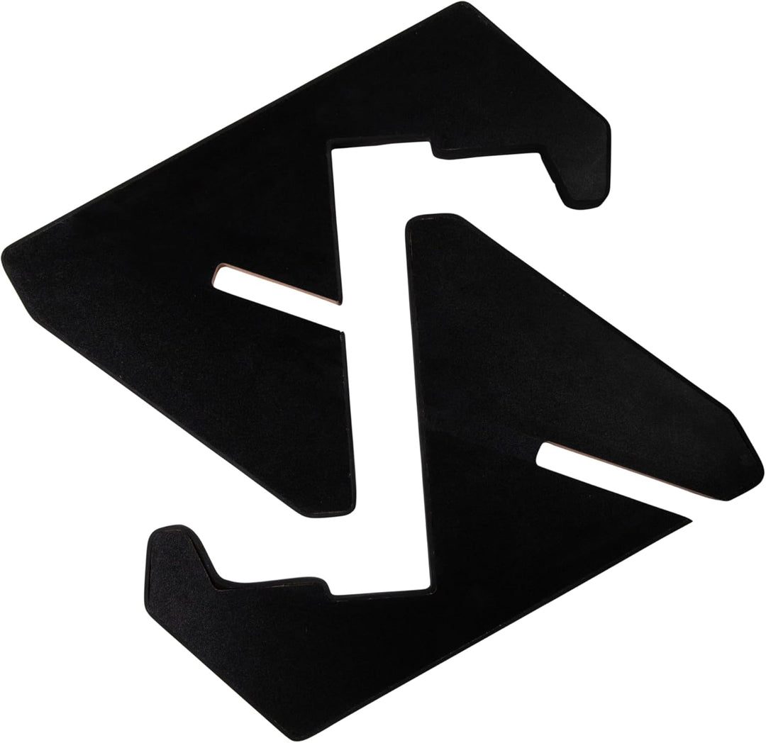 Gator Frameworks Elite Series X-Style Holzgitarrenständer in Schwarz Passend für Akustik-, Elektro-