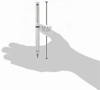 LAMY cp1 Tri Pen Multifunktionsschreibgerät 759 – Mehrsystemschreiber aus Edelstahl, strichmattiert–