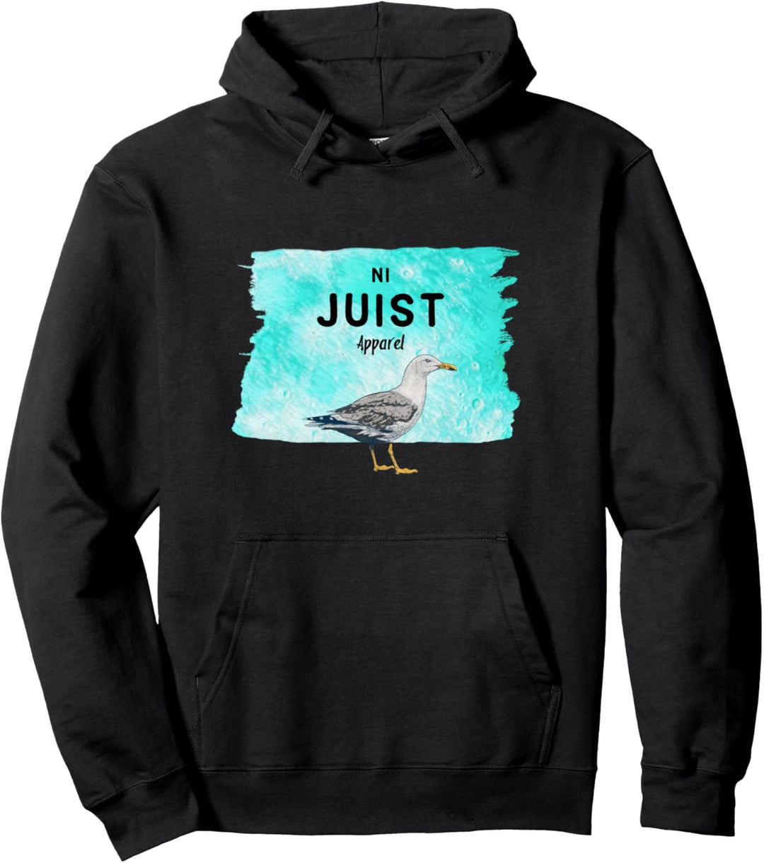 Juist - Nordsee Urlaub Fan Liebe - Möwe Motiv Pullover Hoodie