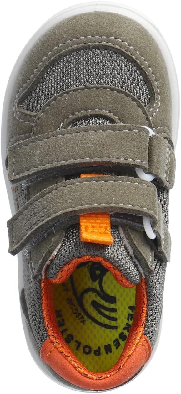 RICOSTA Jungen Low-Top Sneaker SAM, Kinder Lauflernschuhe, Weite: Mittel, lose Einlage 22 EU Grün 57