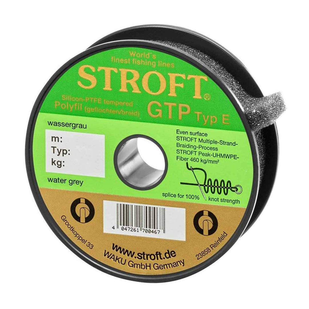 WAKU Stroft Schnur GTP Typ E geflochten wassergrau 150m Typ E4 9,50kg, Typ E4 9,50kg