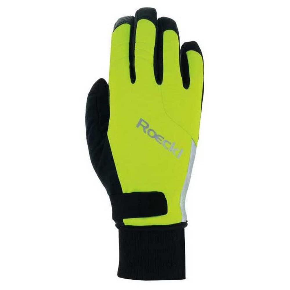 Roeckl Villach 2 Winter Fahrrad Handschuhe lang Fluo gelb 2023 Gelb 10.5, Gelb 10.5