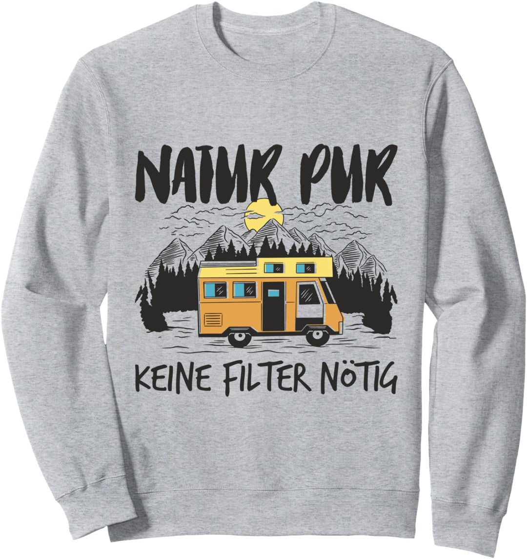 Wohnmobil Camping Spruch Sweatshirt