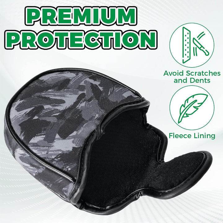VIXYN Schlägerhaube – coole Putterabdeckung – Schläger-Putter-Schlägerhaube – Fleece-gefütterte Putt