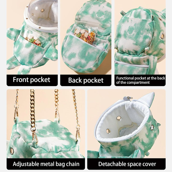 Hamsterträger, Meerschweinchenträger | Transparente Hamstertasche mit Fenster,Sugar Glider-Beutel, I