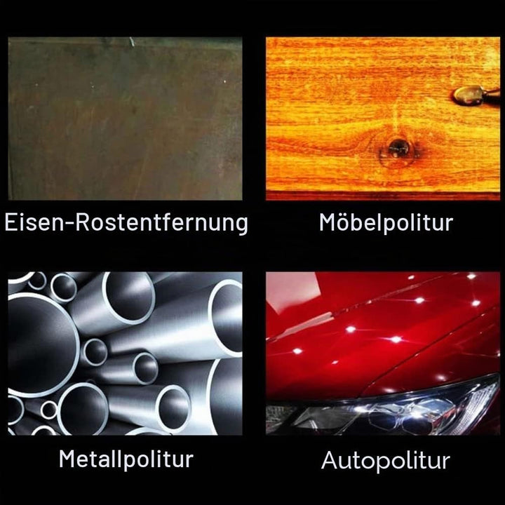 GOTOTOP Pneumatischer Schleifer, 6 Zoll Scheibe, Druckluft Polierer, Schwingschleifer, Exzenterschle