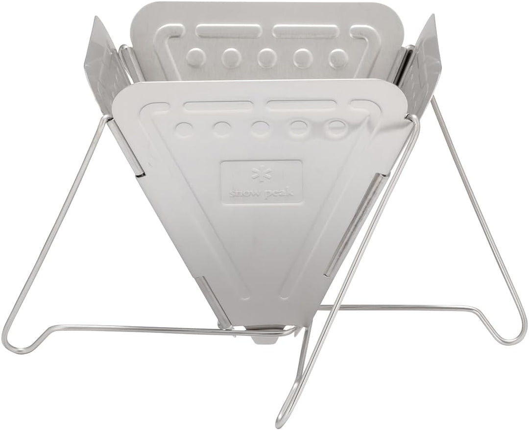 Snow Peak Collapsible Coffee Drip Cooking System Silber 4" W: 4" H: 3.75, Silber 4" W: 4" H: 3.75