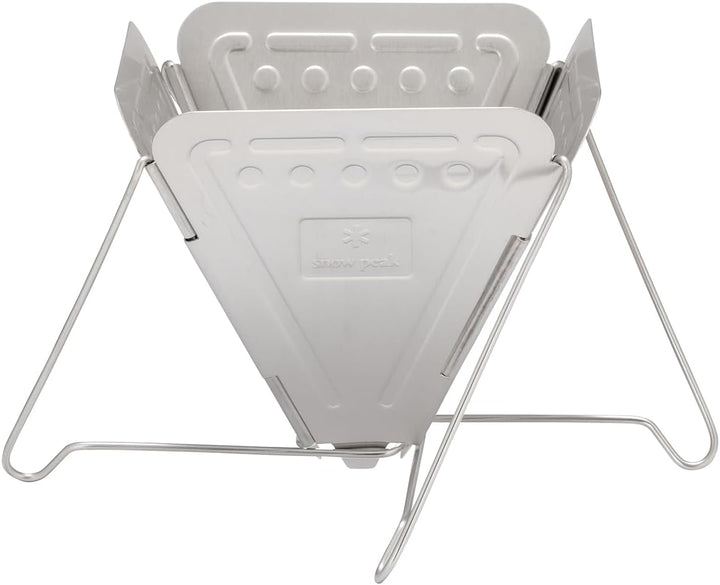 Snow Peak Collapsible Coffee Drip Cooking System Silber 4" W: 4" H: 3.75, Silber 4" W: 4" H: 3.75