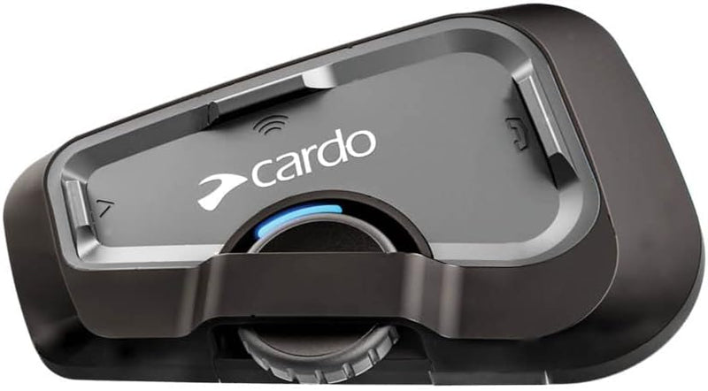 CARDO, kostenloses Motorrad-Gegensprechanlagen-Kit Bluetooth Freecom 4X Solo, Einzelpackung Einzelpa