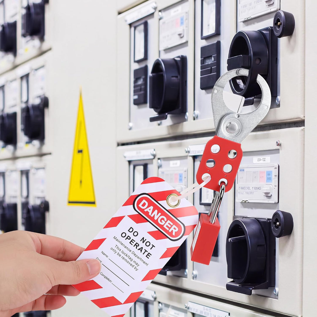 Elektrischer Leistungsschalter-Verriegelungs- und Kennzeichnungssatz Sicherheitsvorhängeschloss Loto