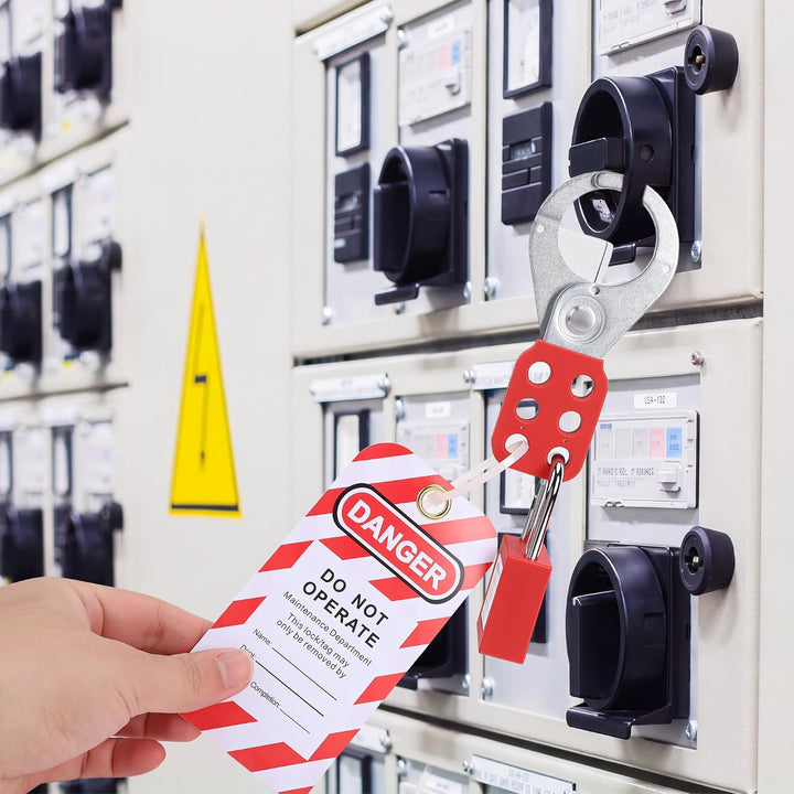 Elektrischer Leistungsschalter-Verriegelungs- und Kennzeichnungssatz Sicherheitsvorhängeschloss Loto