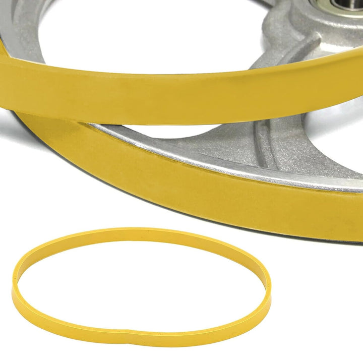 2 Stück Bandsägen Gummiband,Rutschfester Holzbearbeitung Bandsäge Gummiband Säge Scrollrad Gummiring