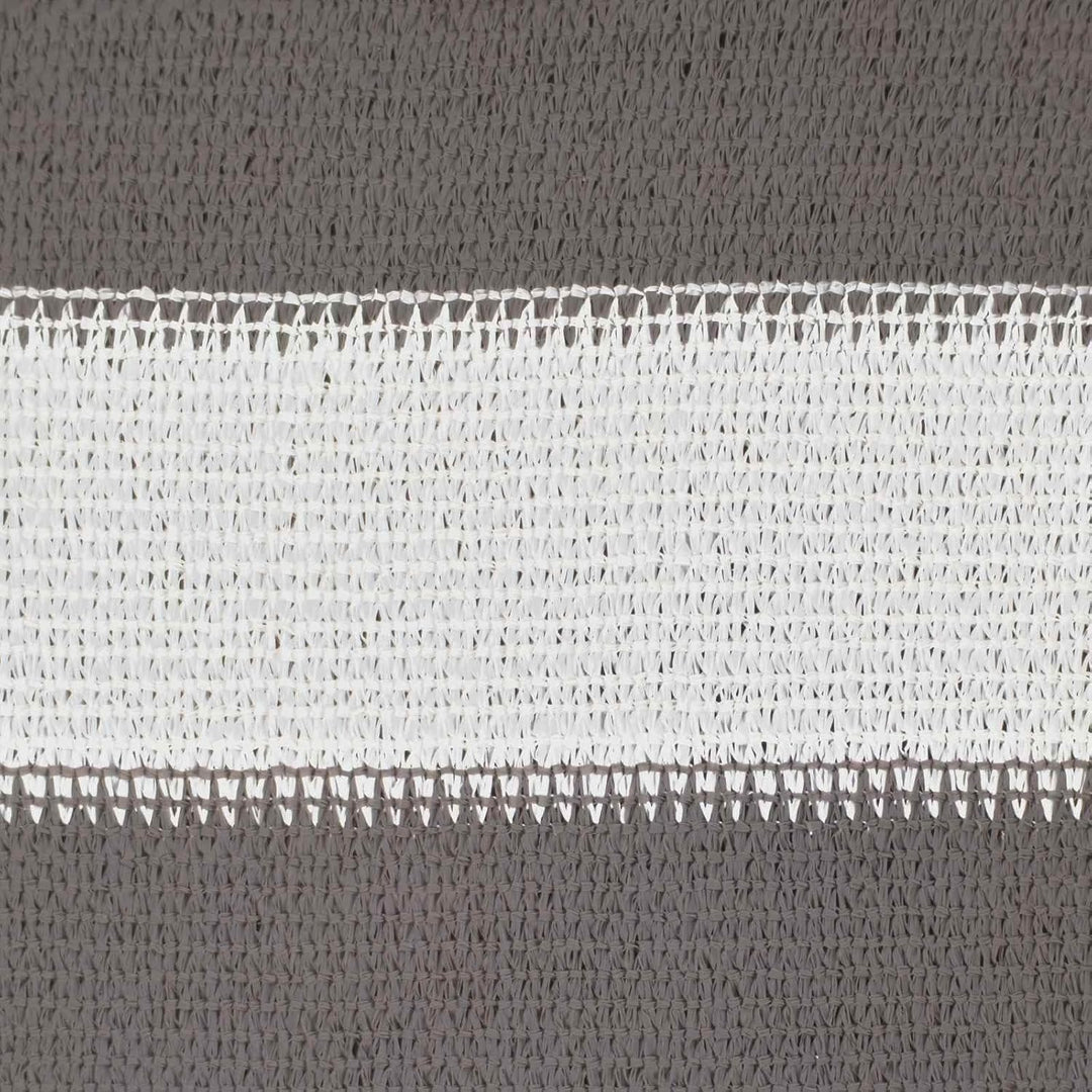 vidaXL Sonnensegel Hellgrau und Weiss 2 x 2 m HDPE, Garten und Terrasse, Moderner Sonnensegel, Atmun