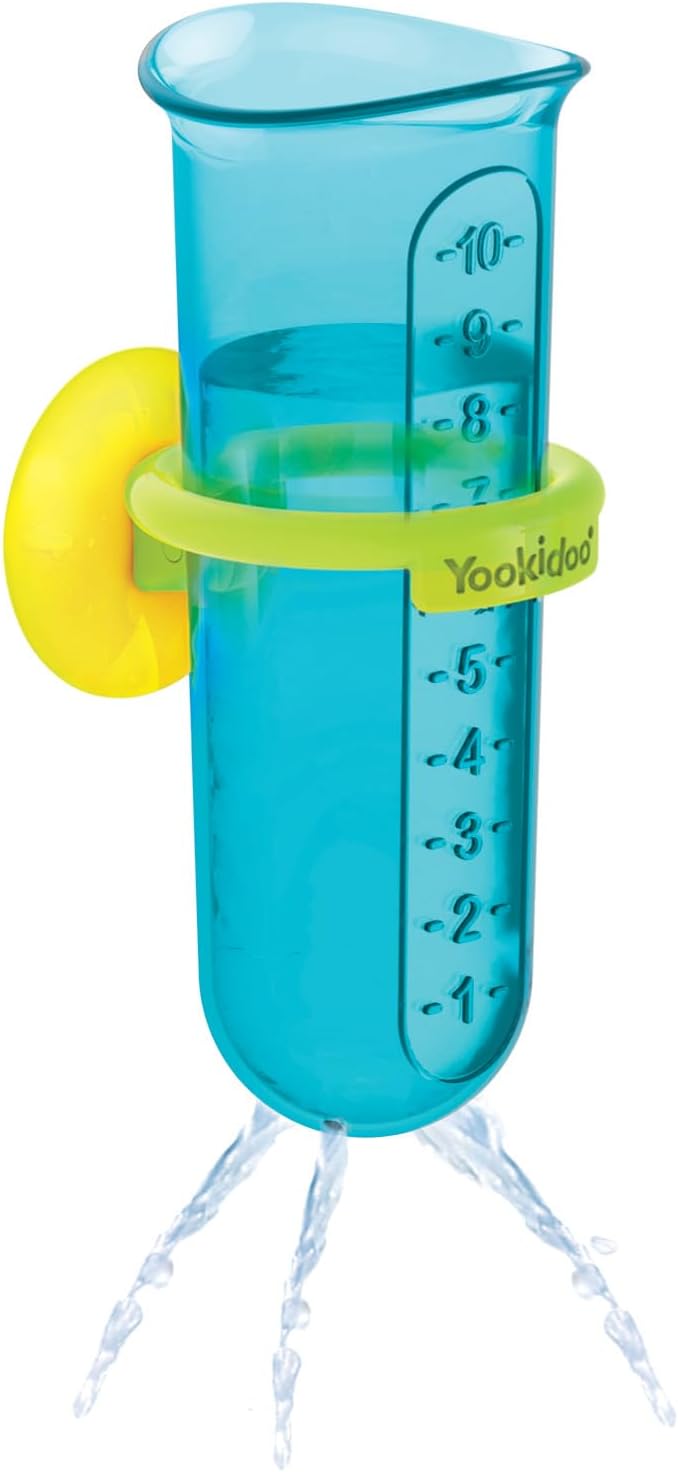 Yookidoo Baby Badespielzeug Wasserspielzeug für Badewanne (1–3 Jahre) – Transparentes Wasserlabor mi