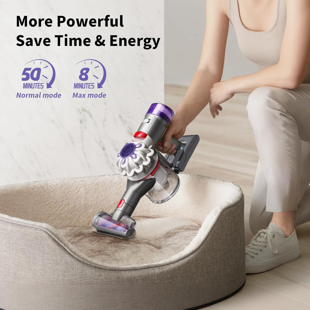 V8 Akku für Dyson, Ersatzakku für Dyson SV10 4600mAh Kompatibel mit V8 Absolute Animal Fluffy Motörh