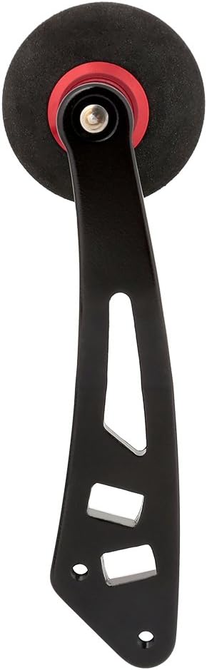 Angelrollengriff für Low-Profile-Rollen-Eva mit Ersatzteilen für Armaturen(Schwarz Rot)