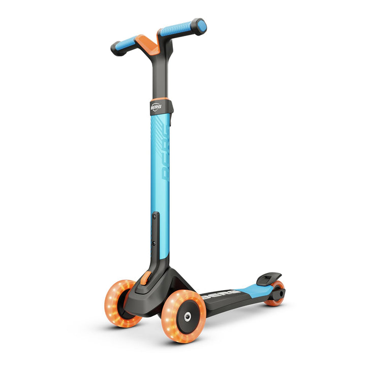Kinderroller BERG Nexo, Kinderscooter ab 2 Jahre, Mit LED-Räder Zubehör, Mint Blau, Blau