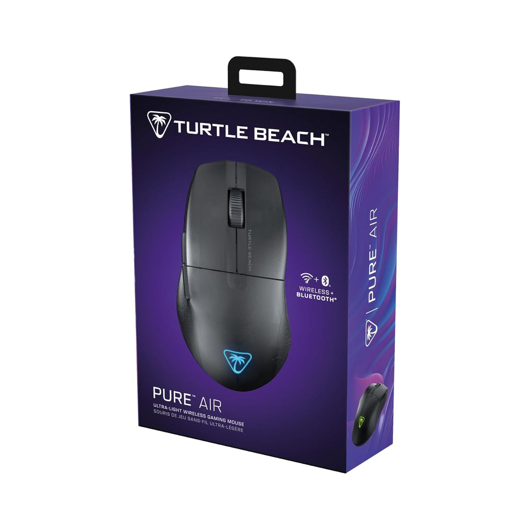 Turtle Beach Pure Air – Ultraleichte, kabellose und ergonomische RGB-Gaming-Maus, optischer Sensor m