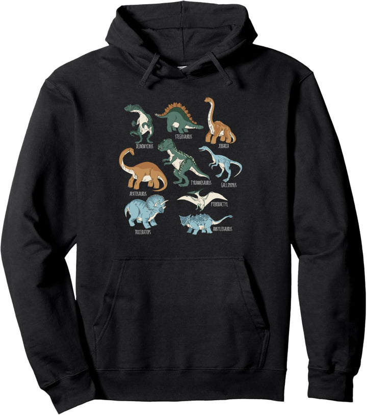Dinosaurier Arten Spezies - Dino Paläontologe Pullover Hoodie