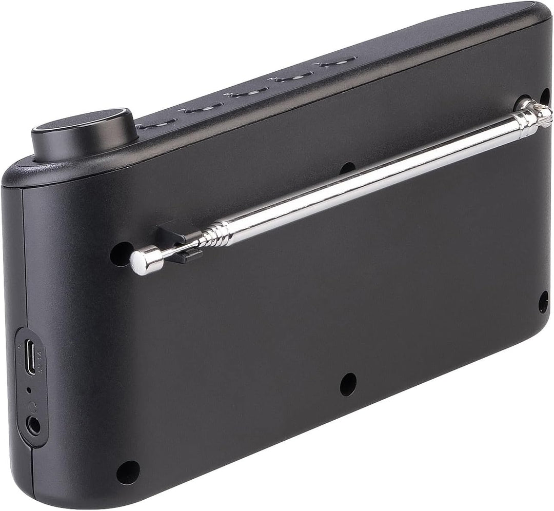 VR-Radio DAB+ Radios: Mobiles Akku-Digitalradio mit DAB+/FM, Farbdisplay, Bluetooth 5.3, 6 W (Mobile