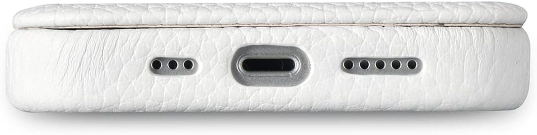 Mobiskin Hülle kompatibel mit Apple iPhone 14 Plus (6,7 Zoll), Handyhülle mit echtem Leder, Case, Sc