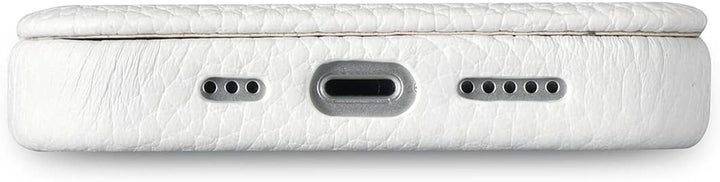 Mobiskin Hülle kompatibel mit Apple iPhone 14 Plus (6,7 Zoll), Handyhülle mit echtem Leder, Case, Sc