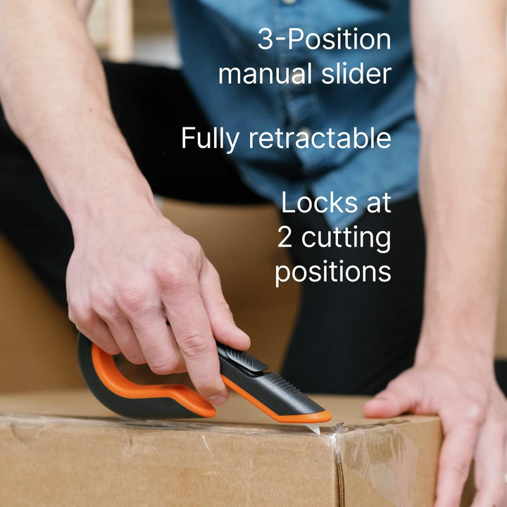Slice 10400 400 | Sicherheits-Kartonmesser - Safety Cutter | Keramik-Sicherheitsklinge, beidhändig n