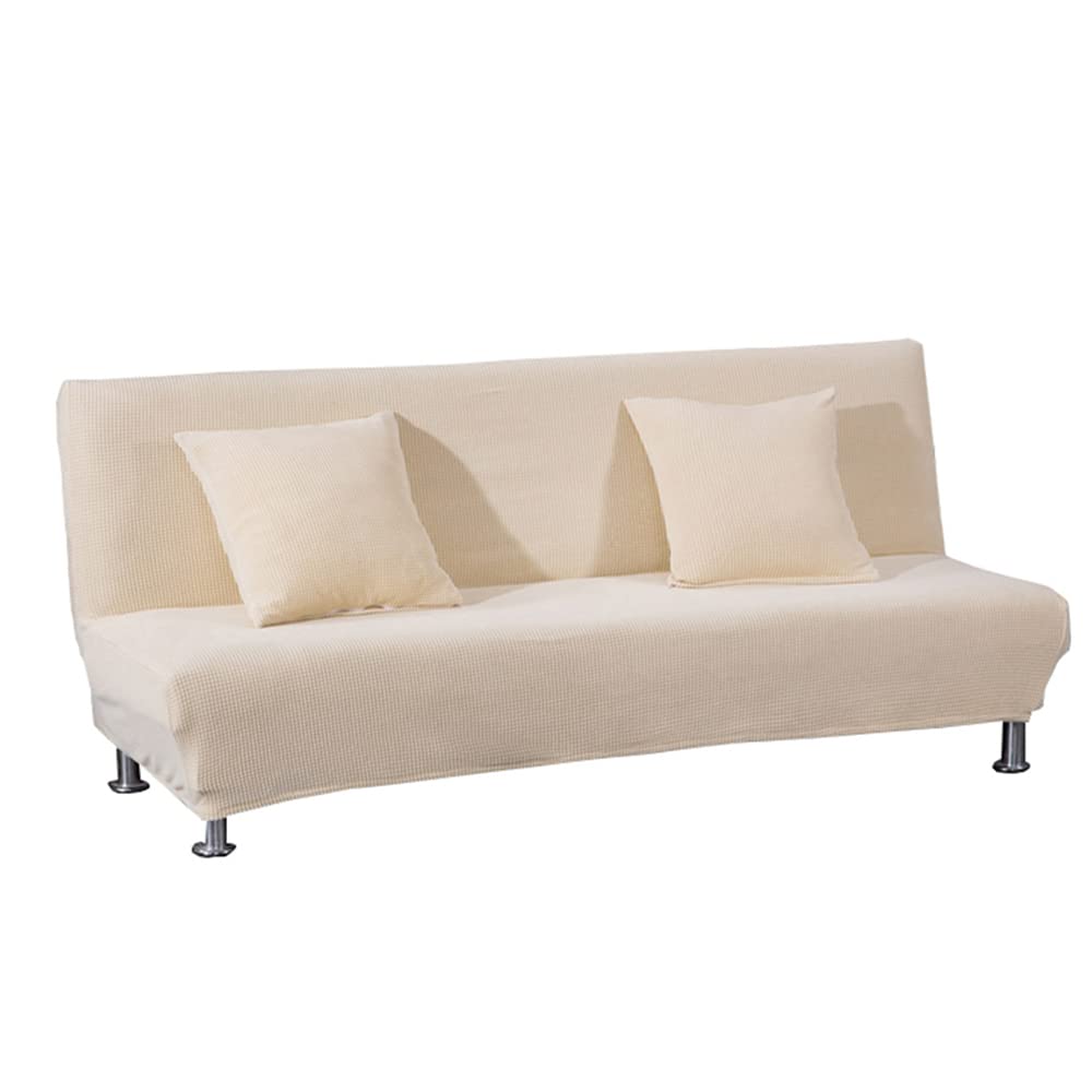 Sofabezug ohne armlehnen Stretch Armlose sofaüberwurf Sofahusse Ohne Armlehne 2 sitzer Sofa Abdeckun