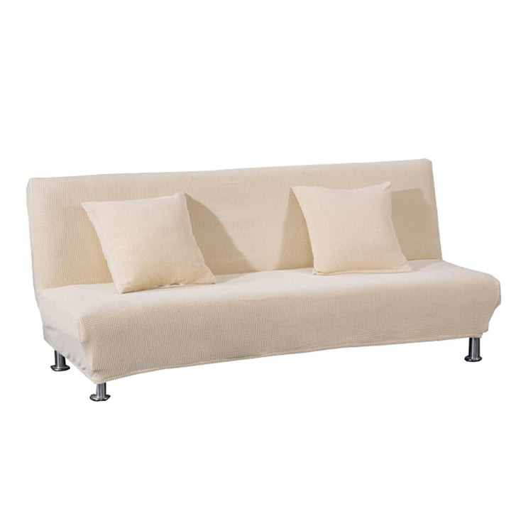 Sofabezug ohne armlehnen Stretch Armlose sofaüberwurf Sofahusse Ohne Armlehne 2 sitzer Sofa Abdeckun