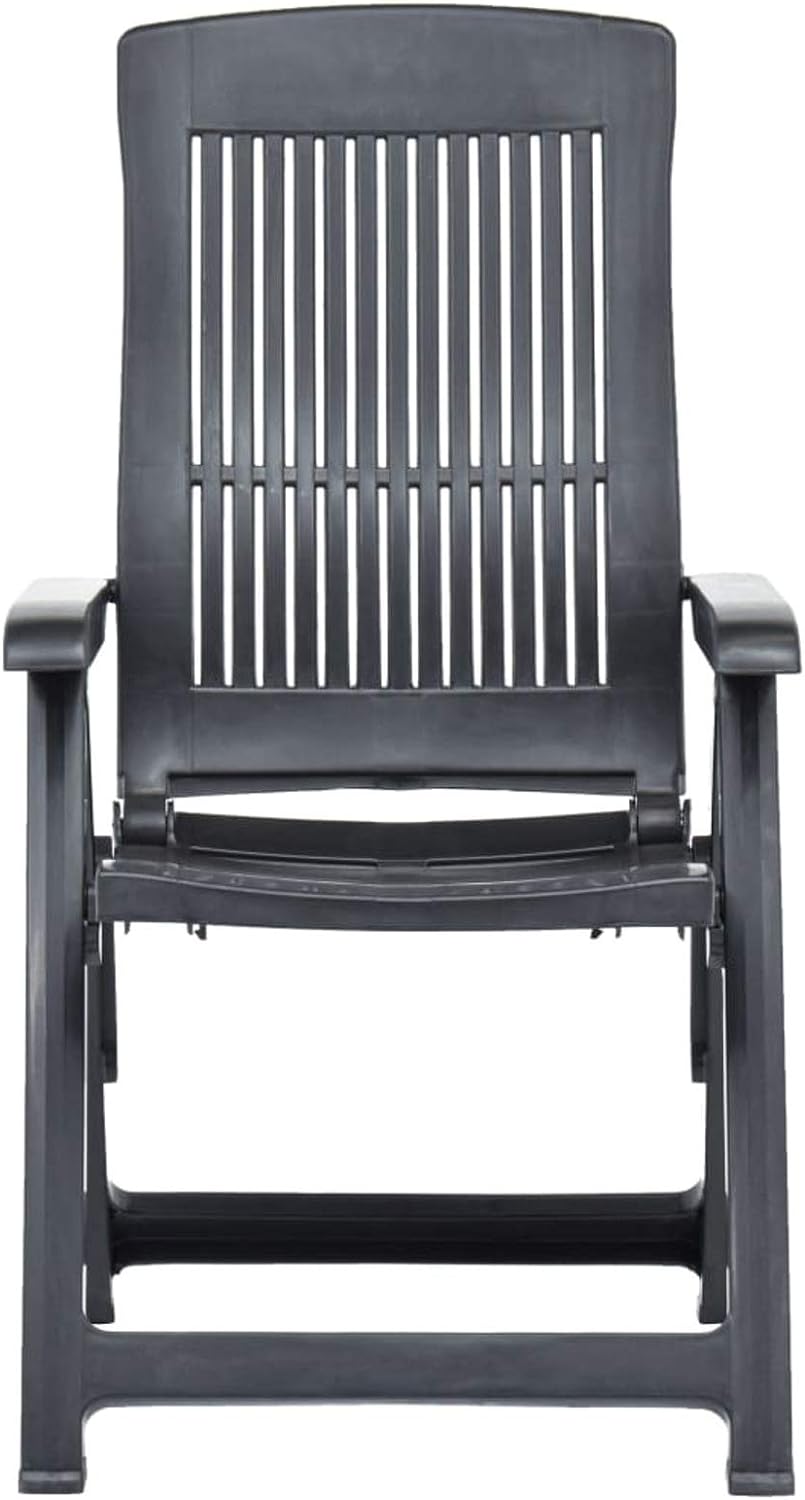 Gecheer 2X Verstellbare Gartenstühle Gartenstuhl Verstellbar Stuhl Klappsessel Klappstuhl Campingstu