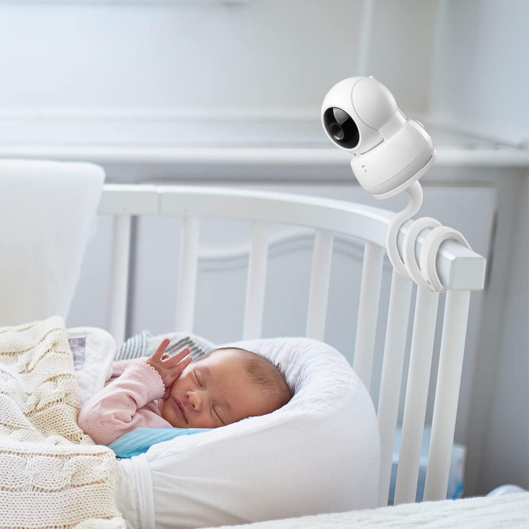 HOLACA Flexible Drehhalterung kompatibel mit VTech VM923/924 Babyphone ohne Werkzeug oder Wandbeschä