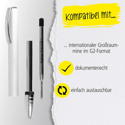 ONLINE Kugelschreiber Wild Berry I Drehkugelschreiber mit Standard Grossraummine in Strichstärke M,