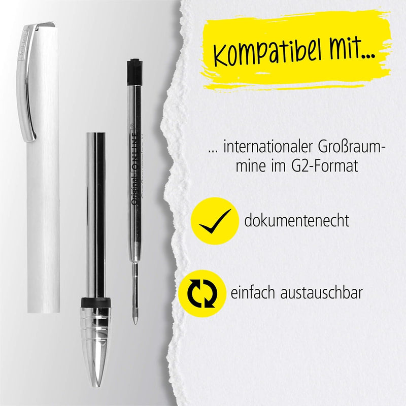 ONLINE Kugelschreiber Wild Berry I Drehkugelschreiber mit Standard Grossraummine in Strichstärke M,