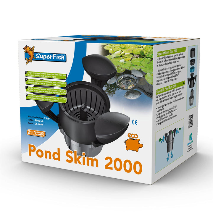 Superfish 696050/2298 Pond Skim 2000 (Teichskimmer bis 25m2)