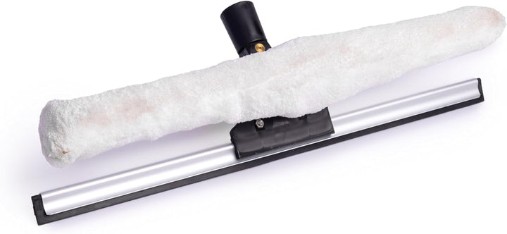 BoomDing Abzieher für Glatte Oberflächen mit Frottee-Aufsatz | 40 cm breit | kompatibel zu unserer T