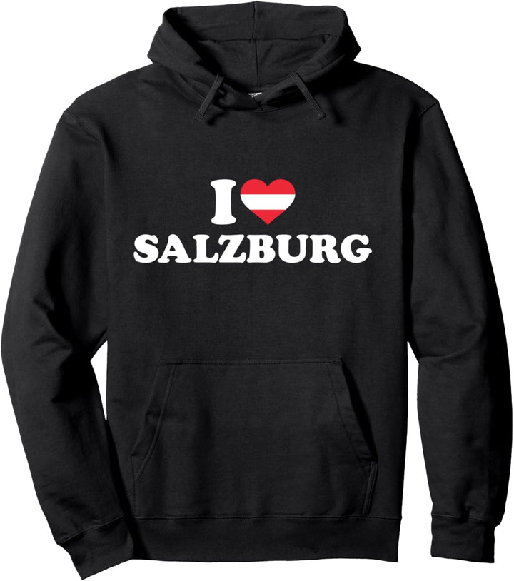Ich liebe Salzburg Pullover Hoodie