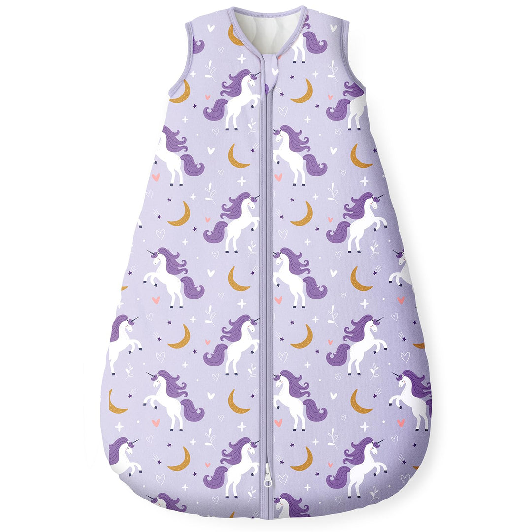 Yoofoss Schlafsack Baby Winter 2.5 Tog - 78cm/6-12 Monate Winterschlafsack Baumwolle Warm Babyschlaf