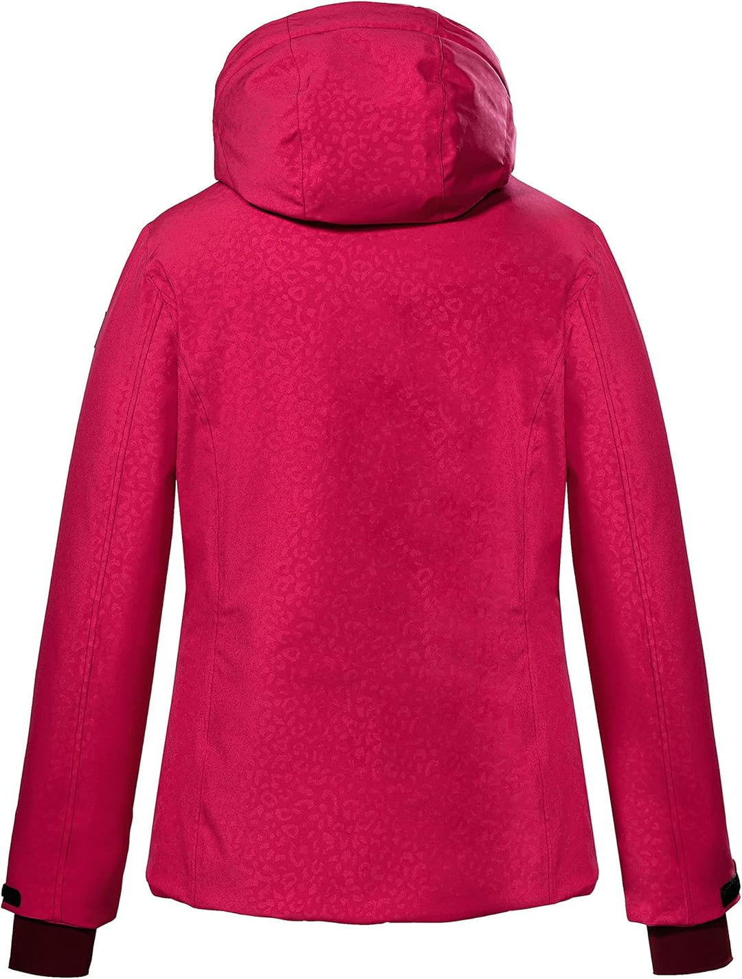 Killtec Damen Ksw 111 Wmn Ski Jckt Skijacke/Funktionsjacke mit abzippbarer Kapuze und Schneefang, Ro