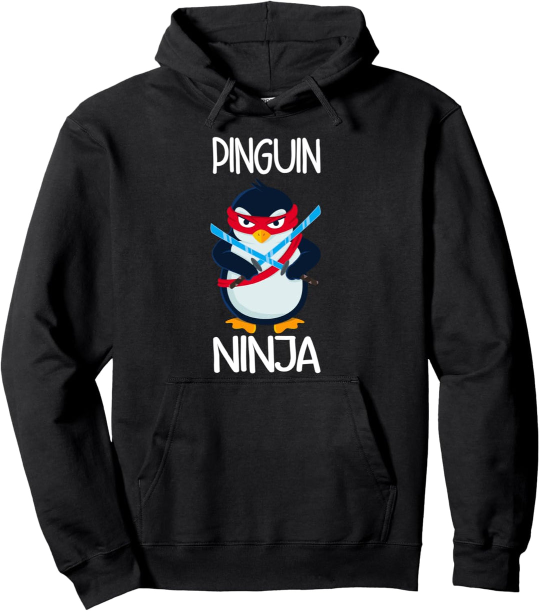 Pinguin Ninja Pullover Hoodie