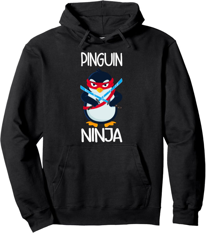 Pinguin Ninja Pullover Hoodie