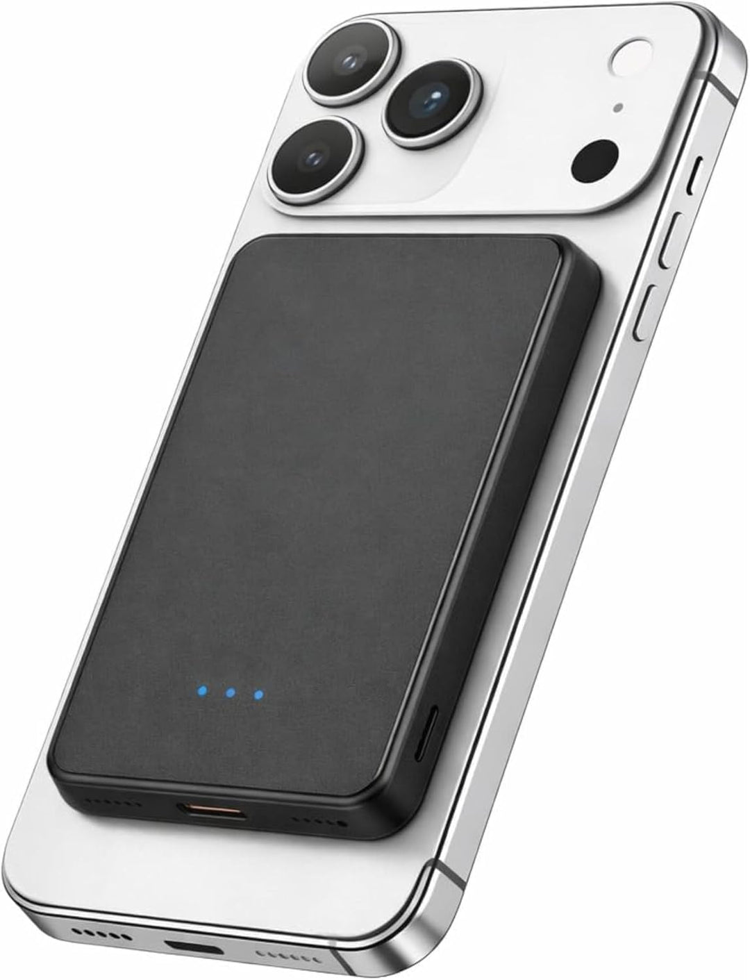 Powerbank für MagSafe, 10000mAh 22.5W Schnellladen Magnetische Power Bank Slim, Wireless Externe Akk