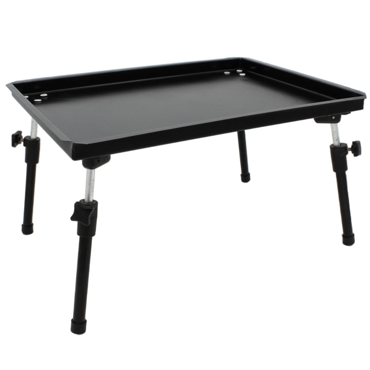 Bivvy-Table - Angeltisch klappbar Masse: 37x27x28 cm Anglertisch mit Tragetasche höhenverstellbar fü