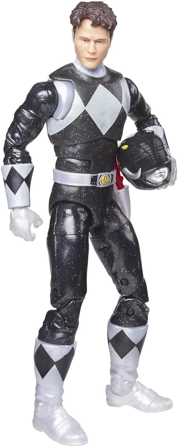 Power Rangers Lightning Collection - Black Ranger, 15,2 cm Schwarz, Schwarz
