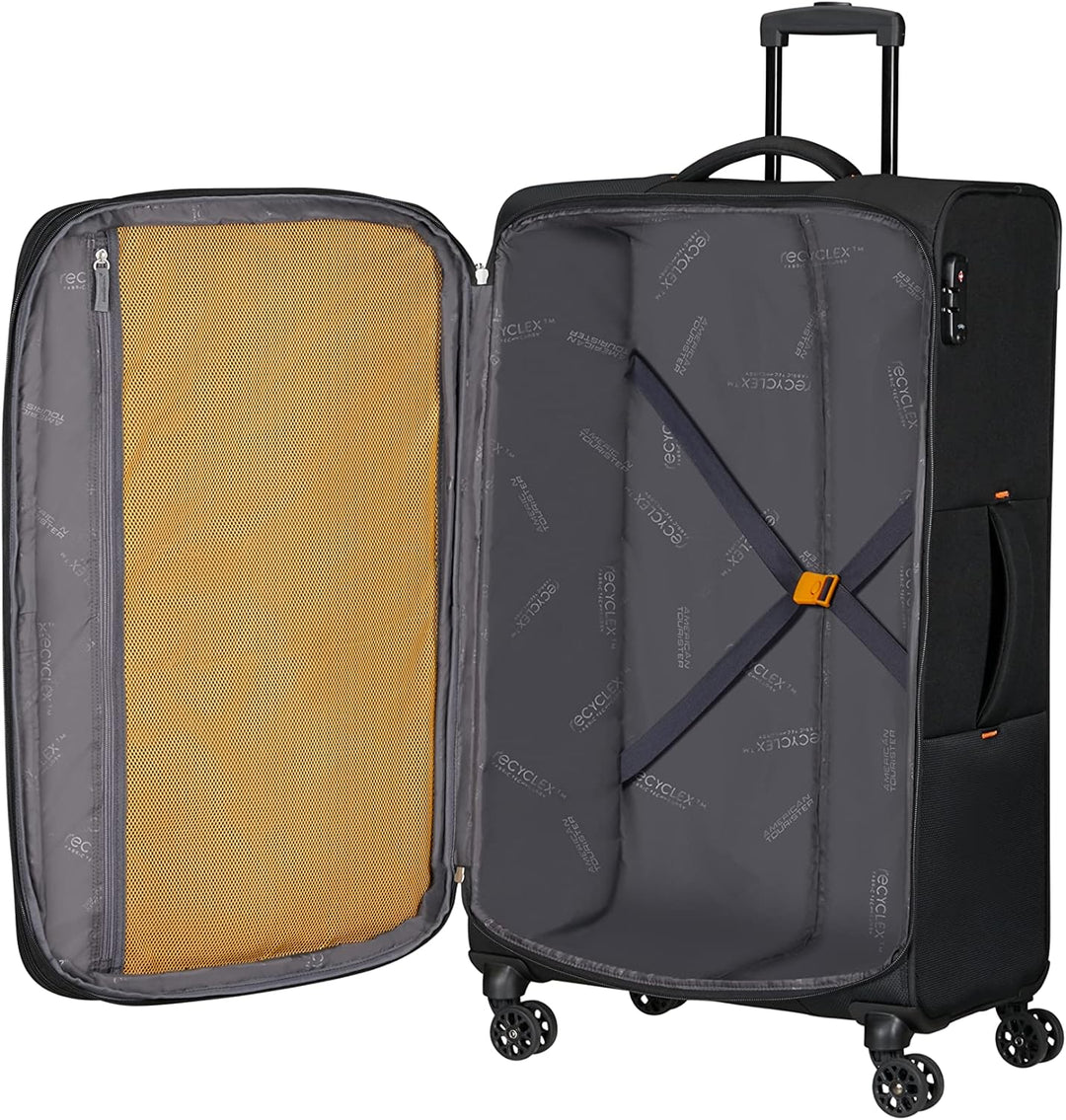 American Tourister Sun Break - Kofferset 3-teilig, Schwarz (Black), Schwarz