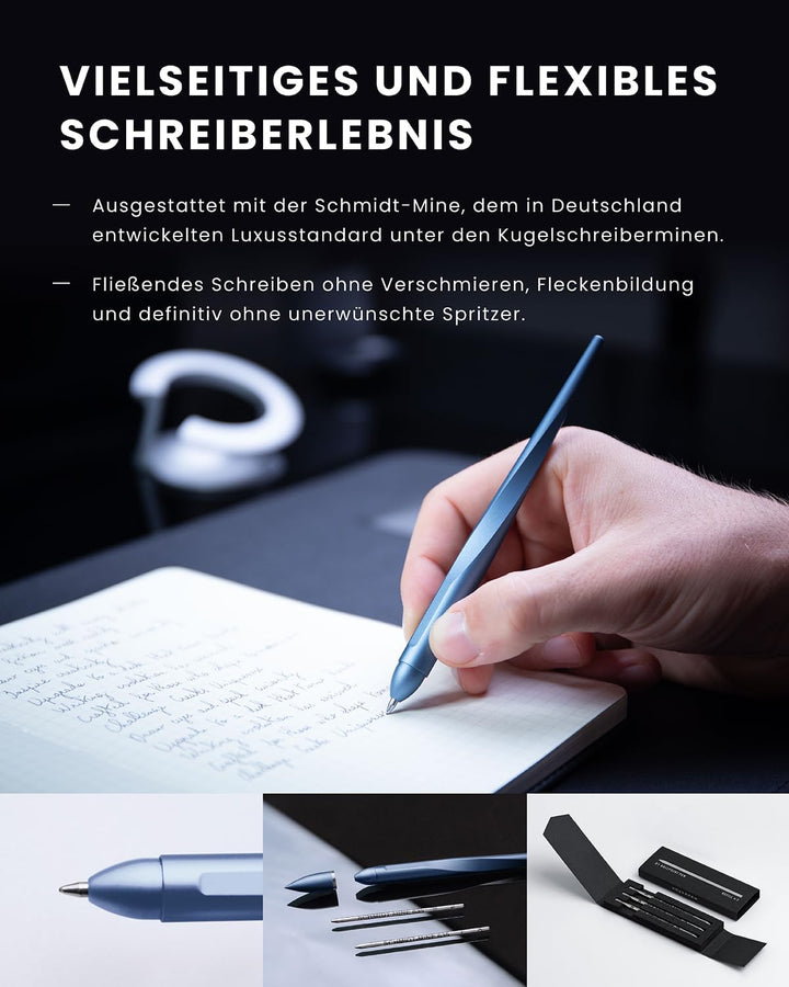 novium Hoverpen Interstellar Edition - Futuristischer Luxusstift aus Luft- und Raumfahrt-Legierungen