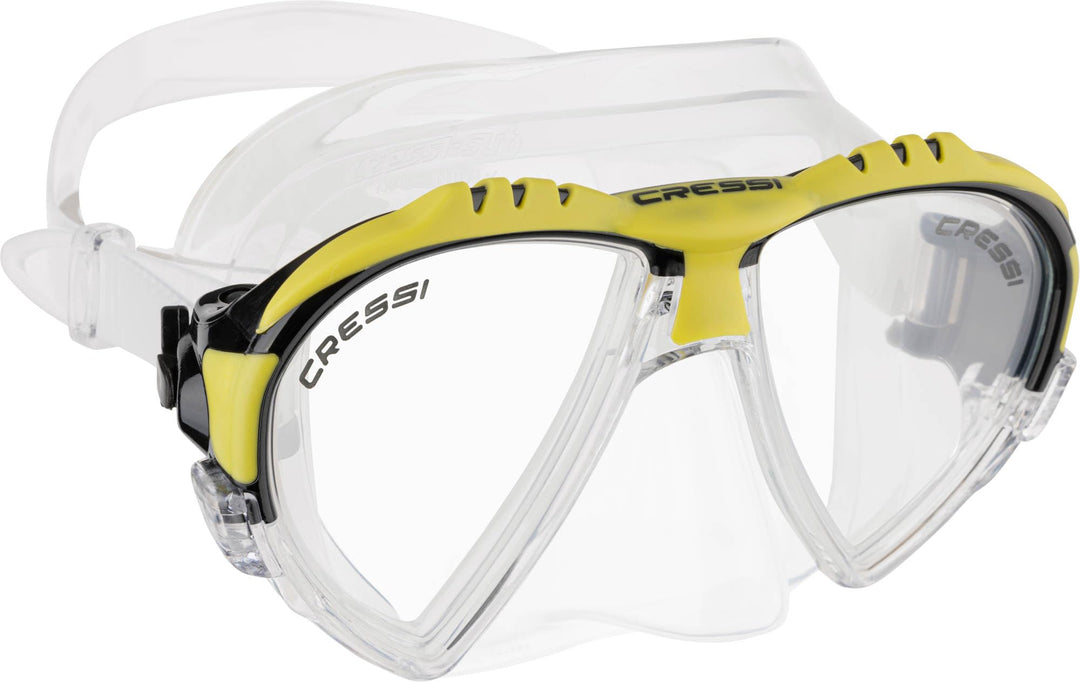 Cressi Matrix Maske - Separate Glasmaske zum Angeln, Freitauchen, Schnorcheln und Tauchen, Unisex Er